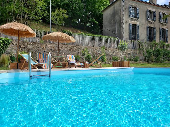 Location de vacances pour 2 personnes, avec piscine et jardin, animaux acceptés dans la Creuse - 4