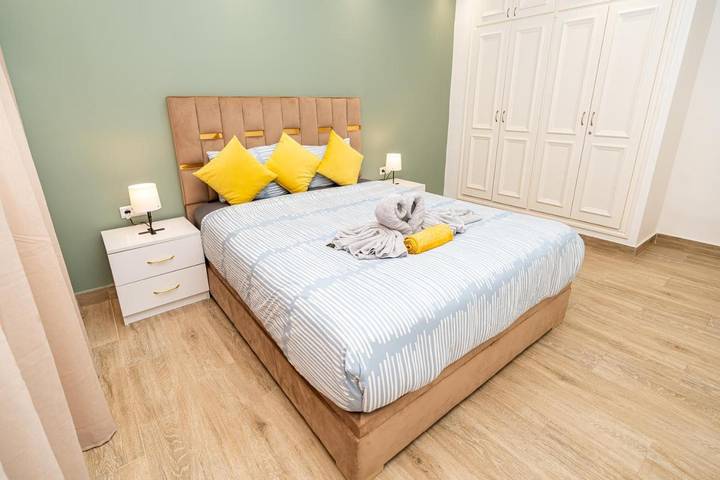 Vakantieappartement voor 7 personen, met balkon in Tanger