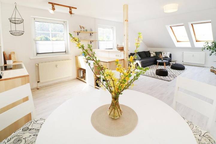 Ferienwohnung für 4 Personen, mit Sauna und Terrasse in Lütow