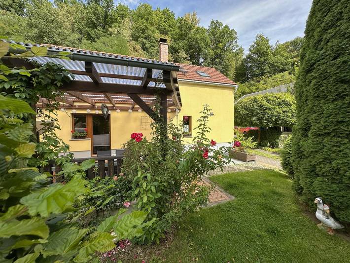 Vakantiehuis voor 4 personen, met Tuin in Saksisch Zwitserland