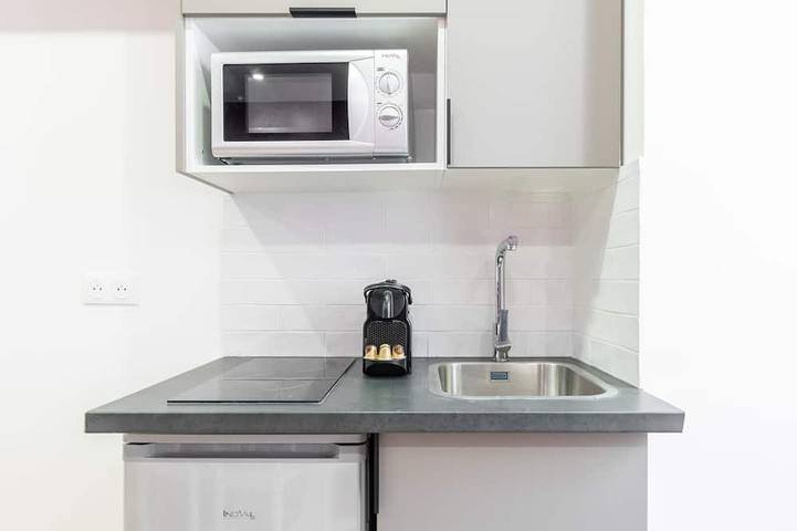 Ganze Wohnung, Buttes Chaumont 5 - Zwei Schlafzimmer Wohnung, Schläft 6 in Paris, Ile de France