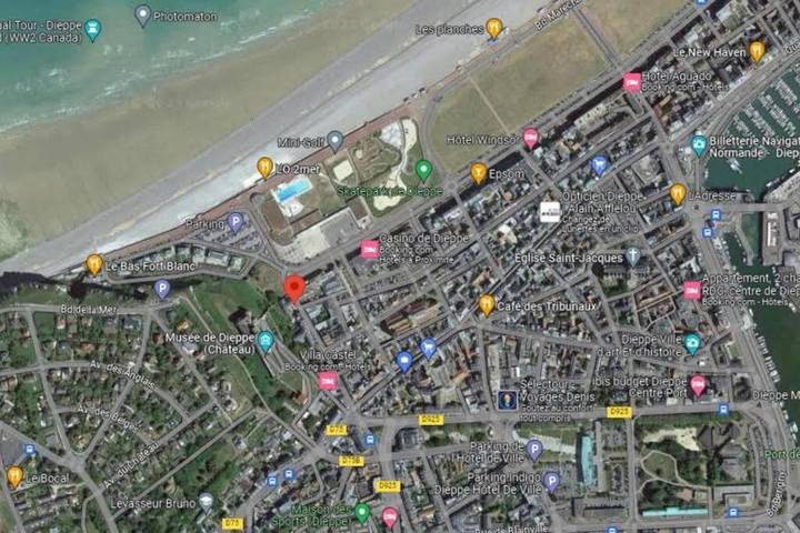 Hôtel pour 4 personnes, animaux acceptés dans Les Bains De Dieppe - 3