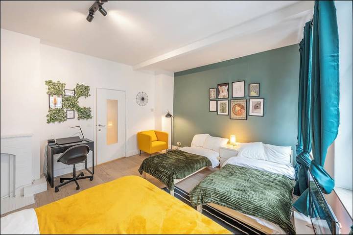 Location de vacances pour 11 personnes, avec terrasse et jacuzzi à Bruxelles