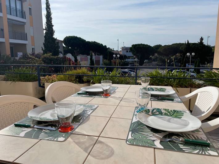 Gîte pour 4 personnes, avec terrasse dans Port-Argelès