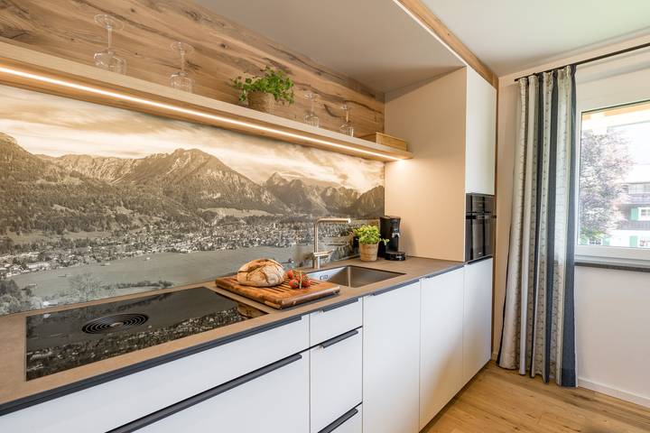 Ferienwohnung für 2 Personen, mit Balkon und Garten sowie Sauna
