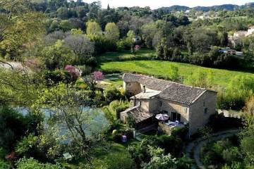 Gîte pour 6 personnes, avec jardin et terrasse à Anduze