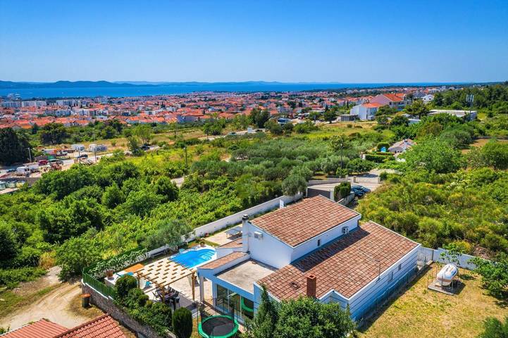 Sea view Villa Elia in Zadar Stadt, Zadar (Kommun)