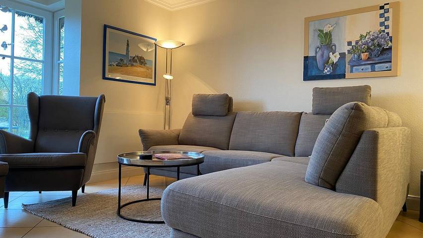 Ferienwohnung für 2 Personen, mit Terrasse und Ausblick in Büsumer Deichhausen