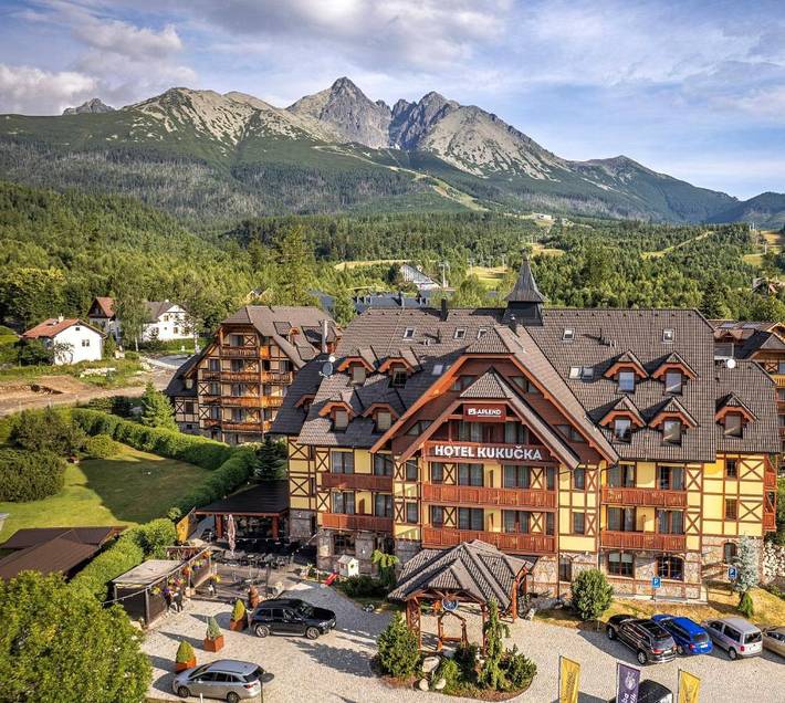 Hotel dla 2 osób, z sauna i balkon oraz ogród w Tatrzańska Łomnica