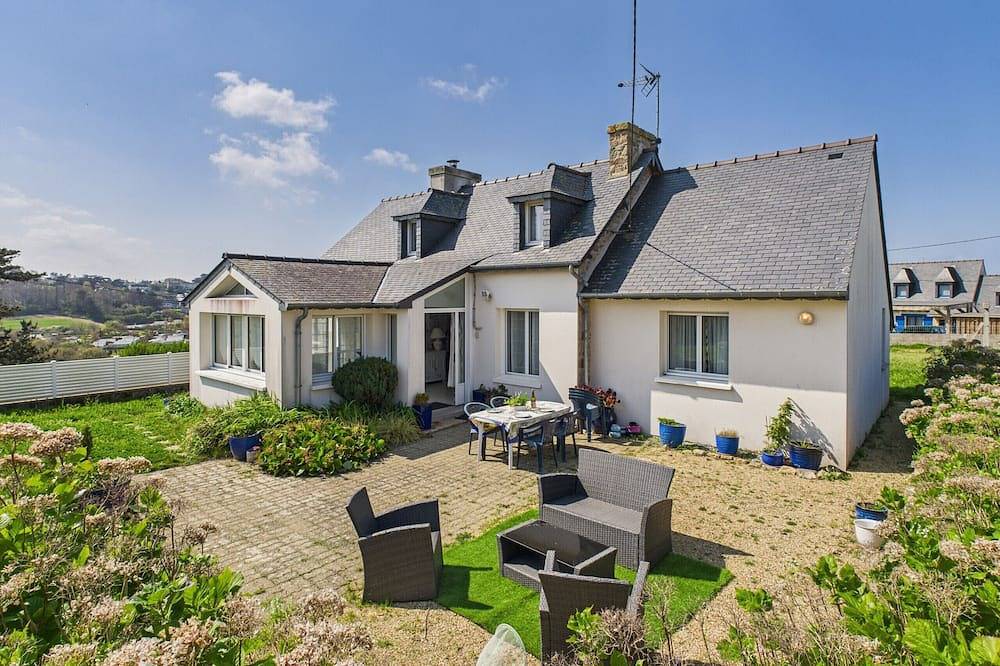Haus 6 Erwachsene und 2 Kinder 150 m vom Strand in Trévou-Tréguignec, Rosa Granitküste