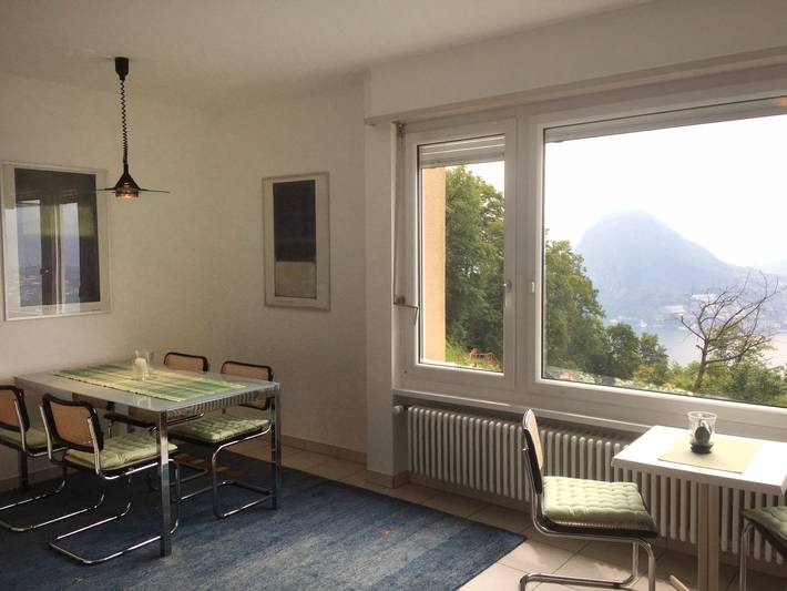 Ferienwohnung für 4 Personen, mit Seeblick und Balkon am Luganersee - 2