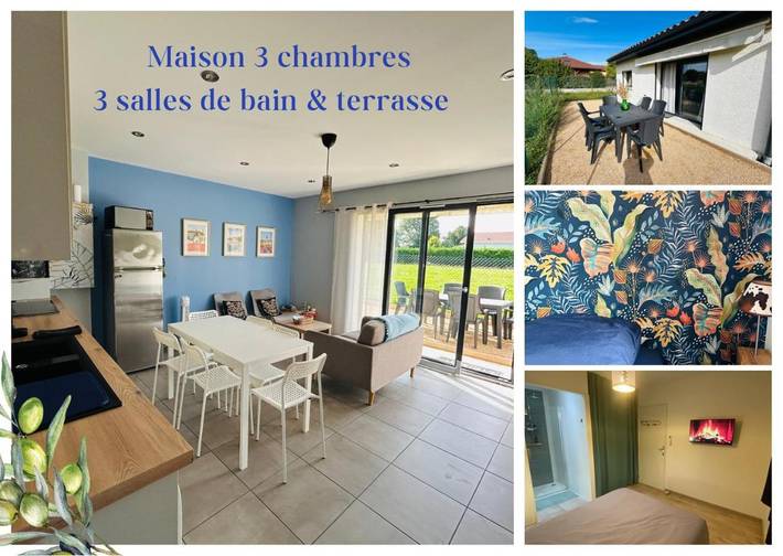 Appartement de vacances pour 6 personnes, avec Terrasse