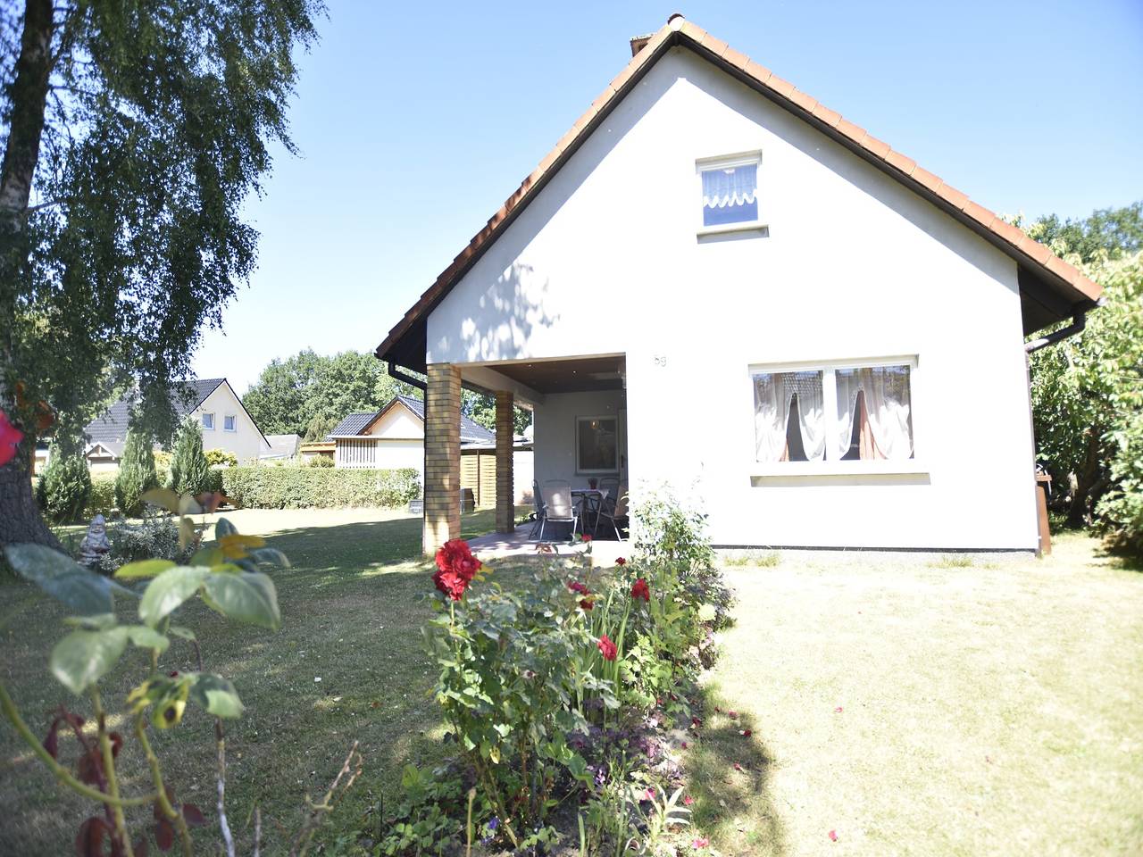 Ferienhaus in Serams nahe Binz Strand in Neu-Süllitz, Zirkow