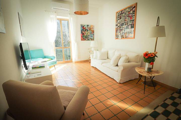 Gîte pour 5 personnes, avec Balcon ainsi que Terrasse et Vue à Vignanello