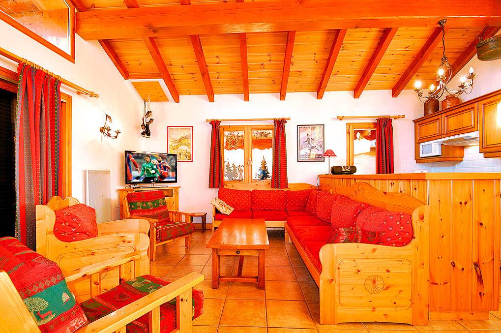 Apartamento vacacional entero, F 090.012 - Chalet du Merle 2 in Champagny-en-Vanoise, Parque Nacional de Vanoise