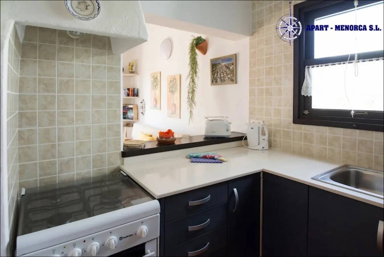 Entire apartment, Apartment 'Apartamento 1 Dormitorio Iii' with Private Terrace and Shared Garden in Son Xoriguer, Ciutadella