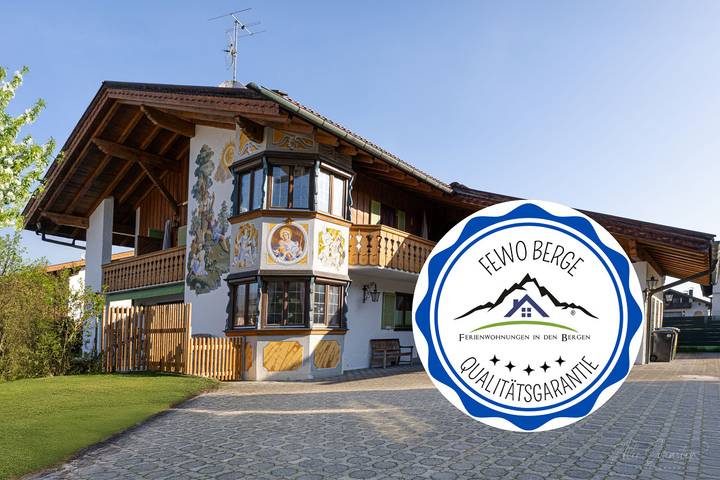 Hütte für 6 Personen, mit Ausblick und Balkon sowie Sauna im Karwendel