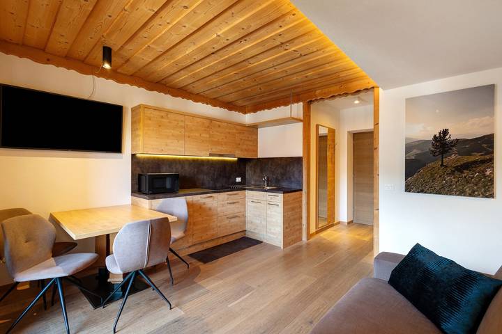 Ganze Wohnung, Ferienwohnung "Kriendl Nr 1" mit Bergblick, Gemeinschaftsgarten & Wlan in Mitterolang, Olang