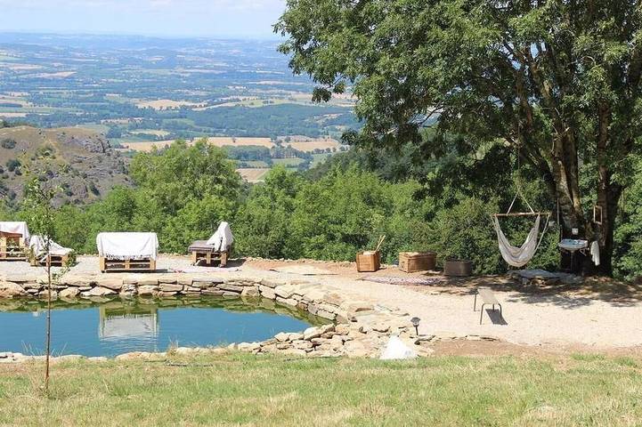 Maison de vacances pour 4 personnes, avec Balcon ainsi que Jardin et Sauna à Dourgne