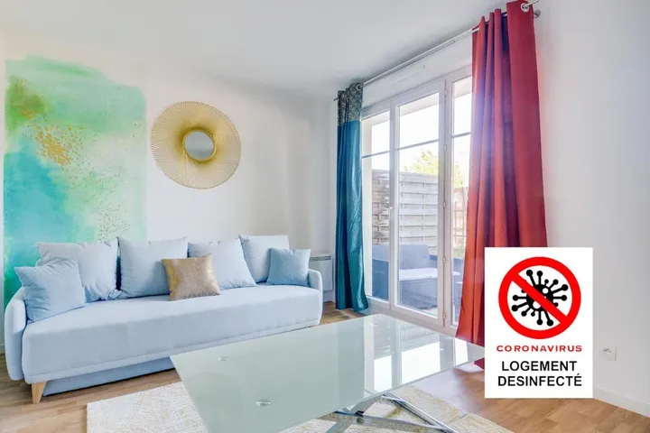 Apartamento de vacaciones para 5 personas, con terraza y jardín - 1