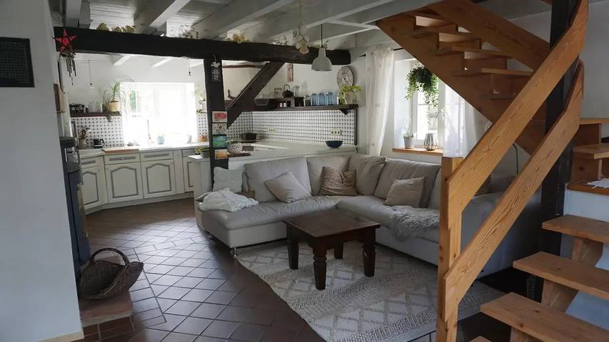 Ferienhaus für 4 Personen, mit Garten