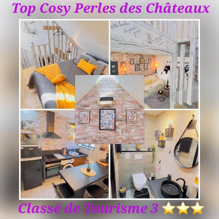 Location de vacances pour 4 personnes, avec vue et jardin à Mer - 2
