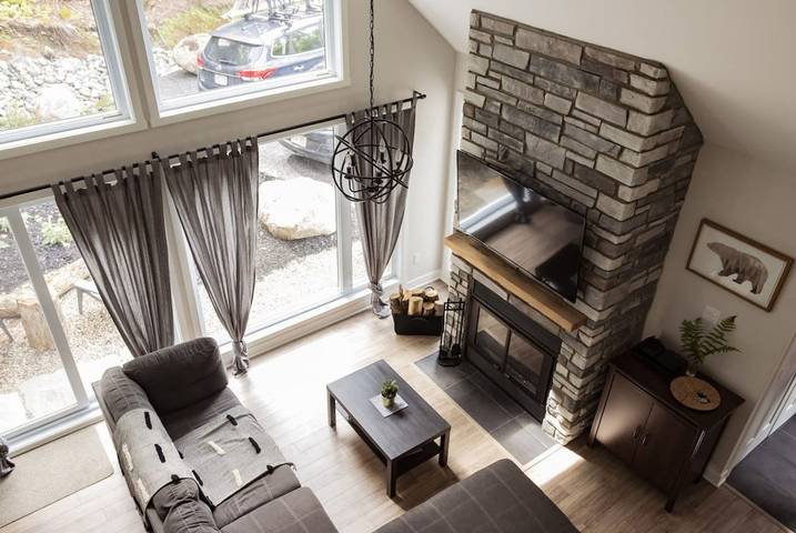 Location de vacances pour 6 personnes, avec balcon ainsi que vue sur le lac et jardin, adapté aux familles dans Québec - 3