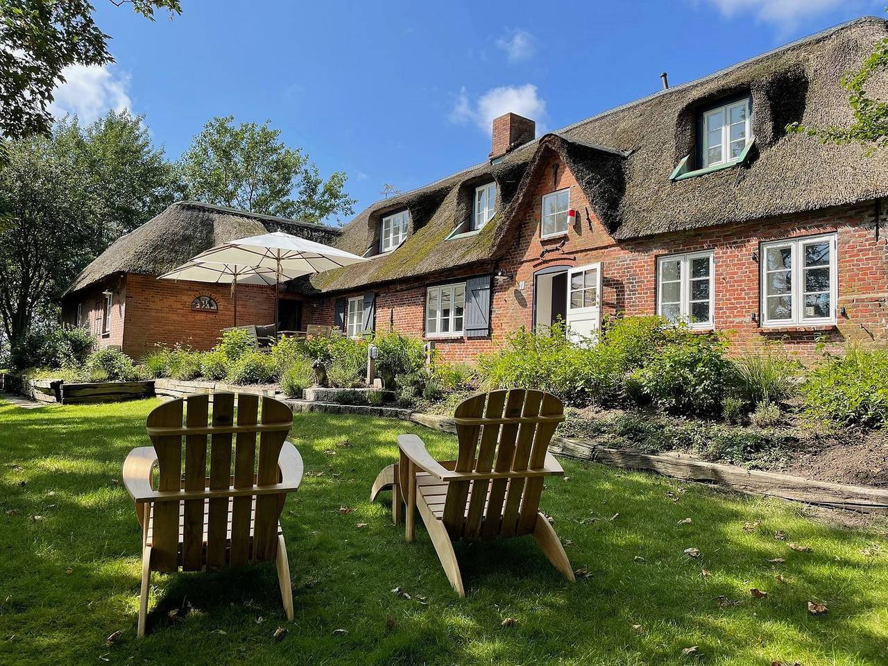 Freistehendes Reetdach-Haus "Diedeichkate" in Tating für 12 Personen in Tating, Eiderstedt