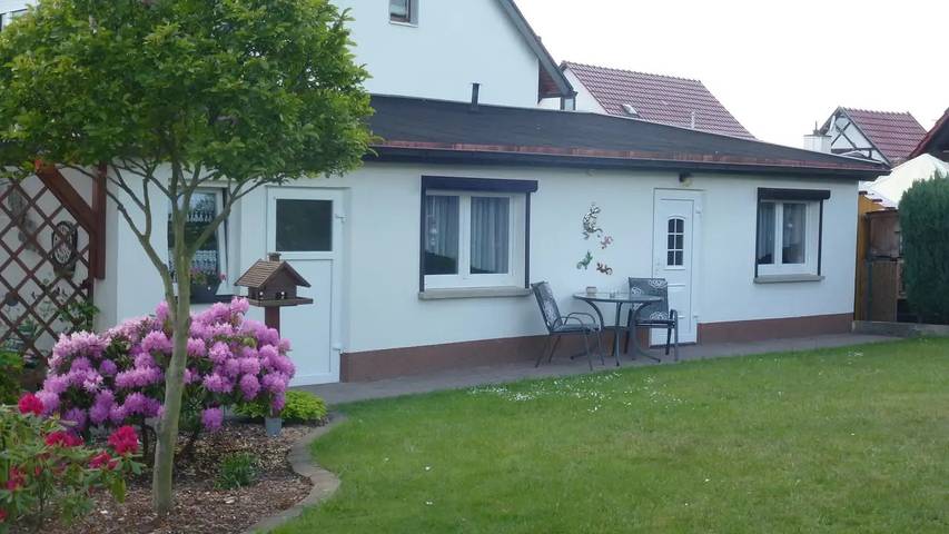 Ferienwohnung für 3 Personen, mit Garten