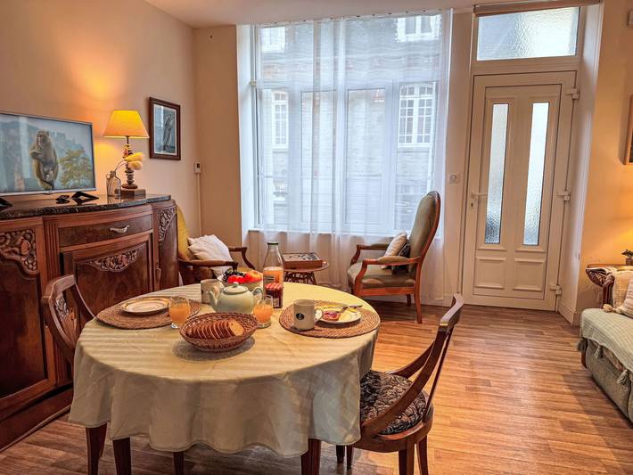 Maison de vacances pour 2 personnes, avec jardin et terrasse à Cancale