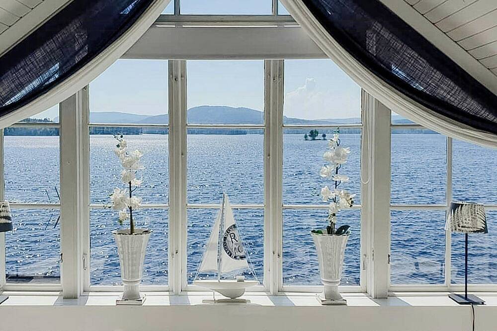 Ländliches Ferienhaus mit Panoramablick auf den Hansa-See in Hudiksvall, Hälsingland