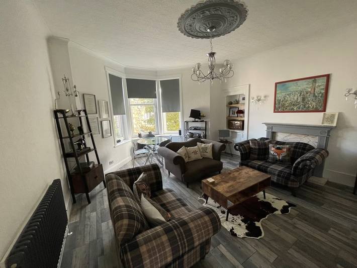 Holiday letting for 6 people, with Ocean view and Garden in Rothesay