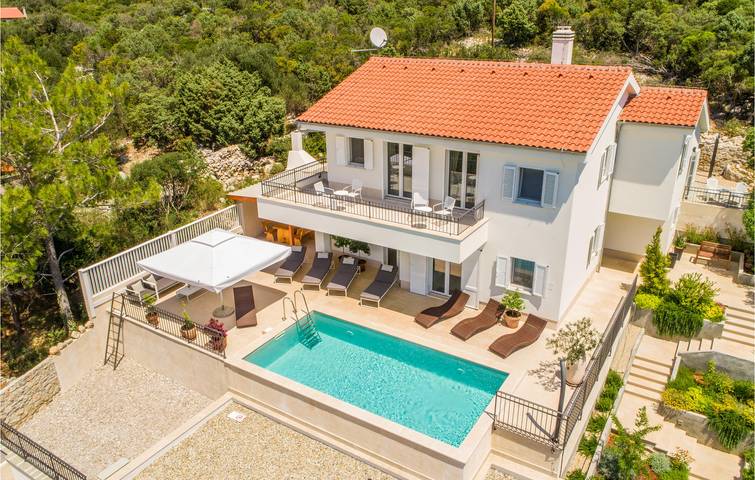 Ferienhaus für 10 Personen, mit Terrasse und Garten sowie Pool auf Cres - 3