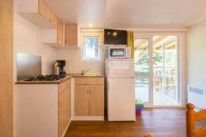 Wohnwagen für 6 Personen, mit Sauna und Whirlpool in Calella