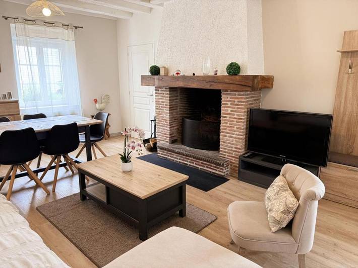 Location de vacances pour 6 personnes, avec terrasse à Avaray - 4