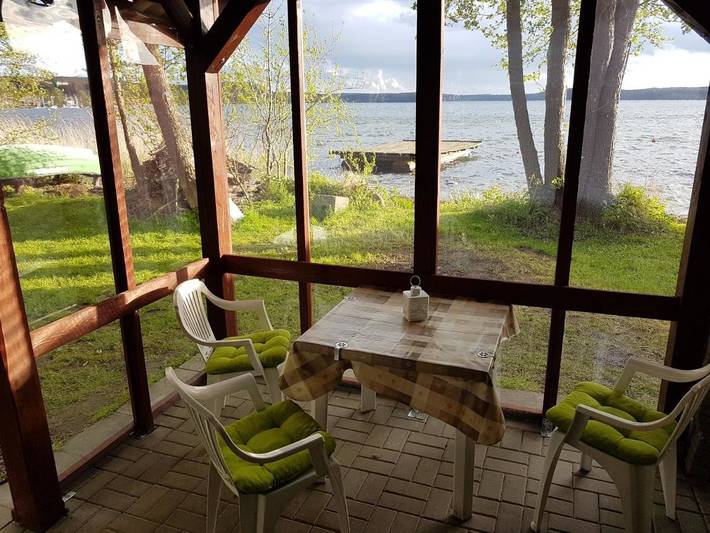 Camping para 4 personas, con vistas al lago además de vistas y jardín, Se admiten mascotas en Polonia