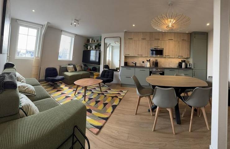 Appartement de vacances pour 8 personnes, avec vue