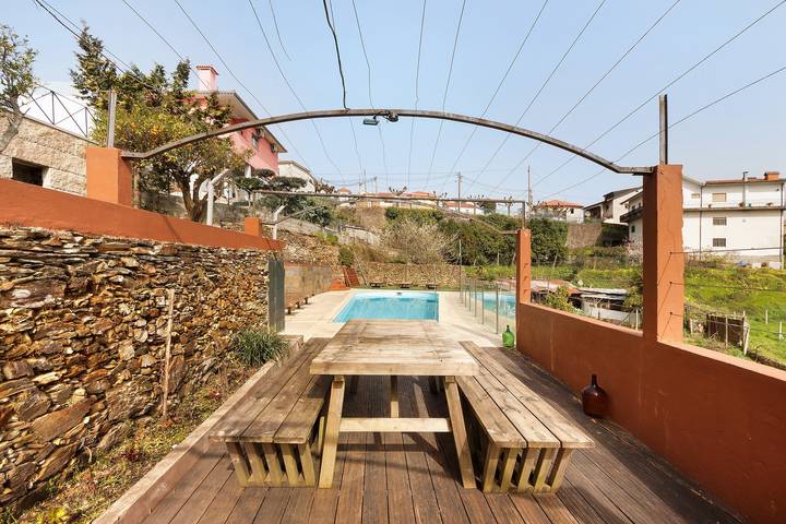 Casa de vacaciones para 3 personas, con Balcón además de Jardín y Vistas al lago en Región Norte (Portugal) - 4