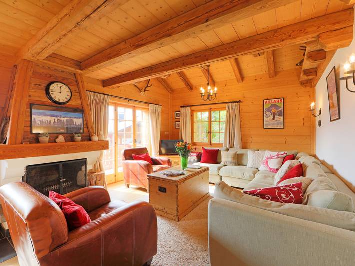 Location de vacances pour 10 personnes, avec jardin et balcon dans Villars-sur-Ollon - 3