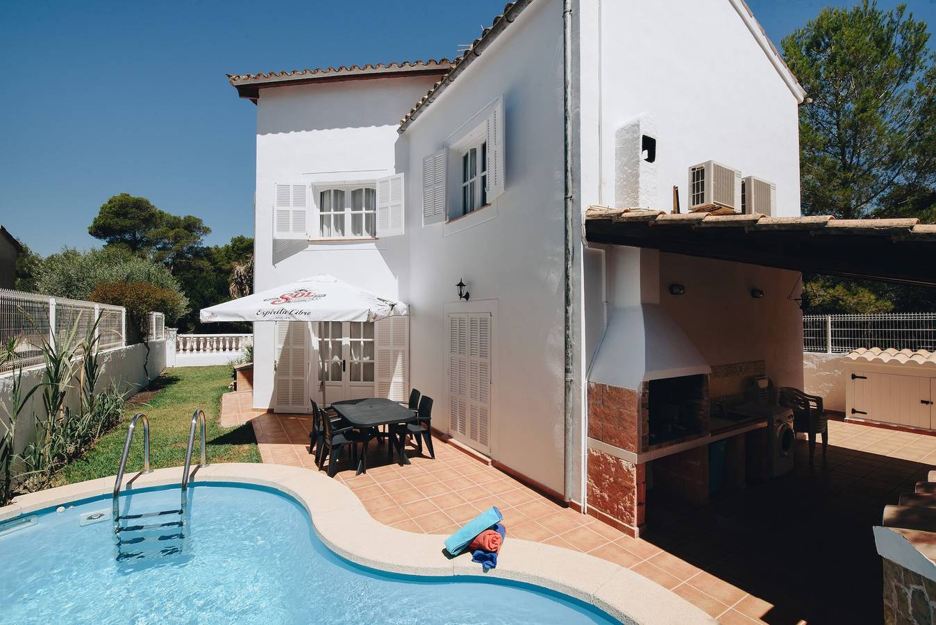 Ferienhaus 'Sa Calma' mit privatem Pool, Wlan und Klimaanlage in Playa Son Serra de Marina, Santa Margalida