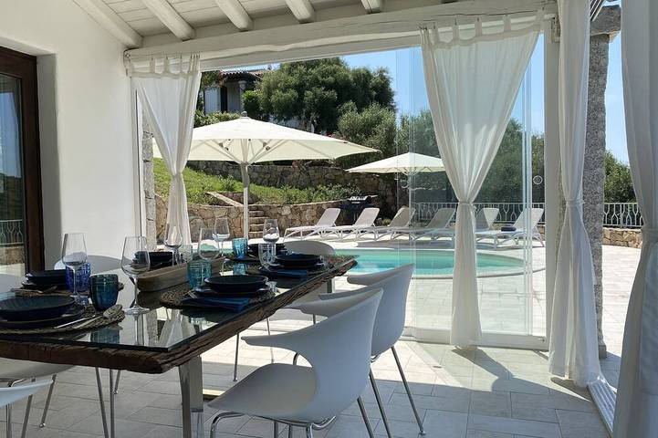 Casa vacanza per 6 persone, con terrazza e giardino in Porto Ottiolu