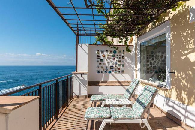 Casa vacanza per 4 persone, con terrazza e panorama nonché giardino in Gaeta