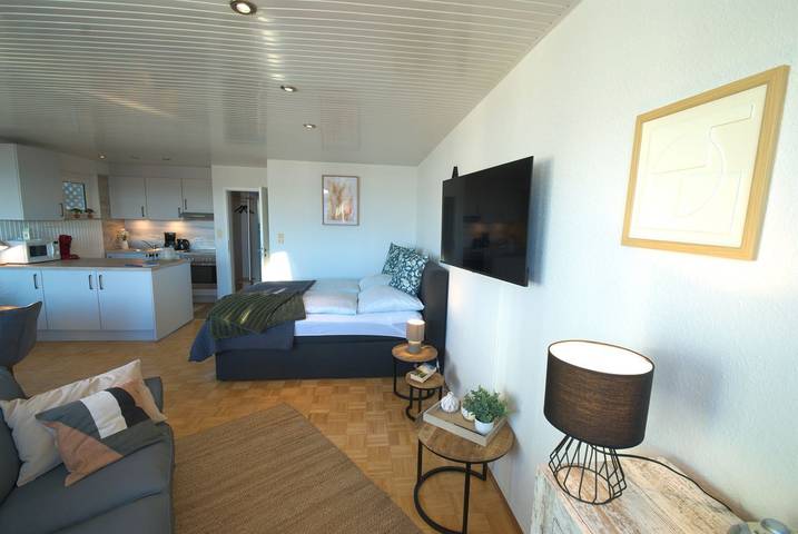 Ferienwohnung für 4 Personen, mit Ausblick und Balkon/Terrasse sowie Balkon in Norden und Umgebung - 4