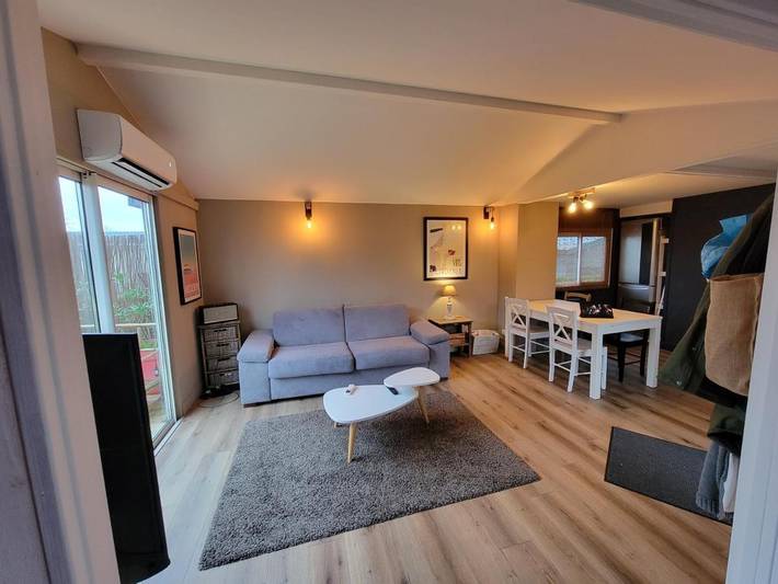 Gîte pour 4 personnes, avec terrasse et piscine dans Plage de La Hume - 2