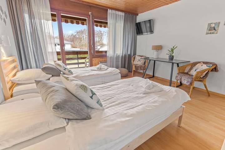 Ferienwohnung für 2 Personen, mit Balkon in Kanton Freiburg