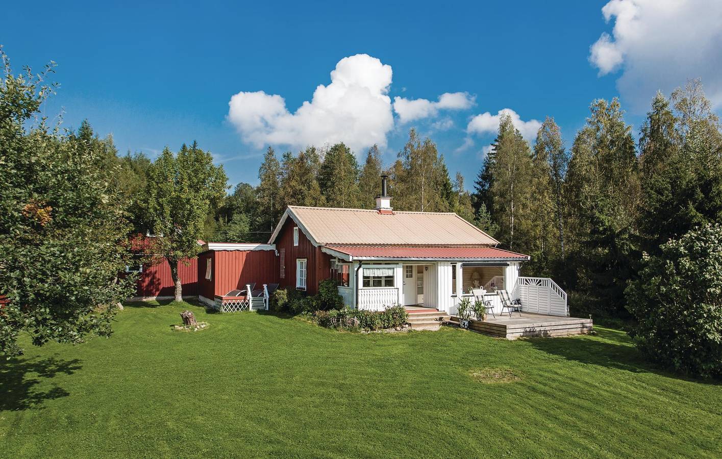 Ferienhaus für 8 Personen mit Sauna in Värmland