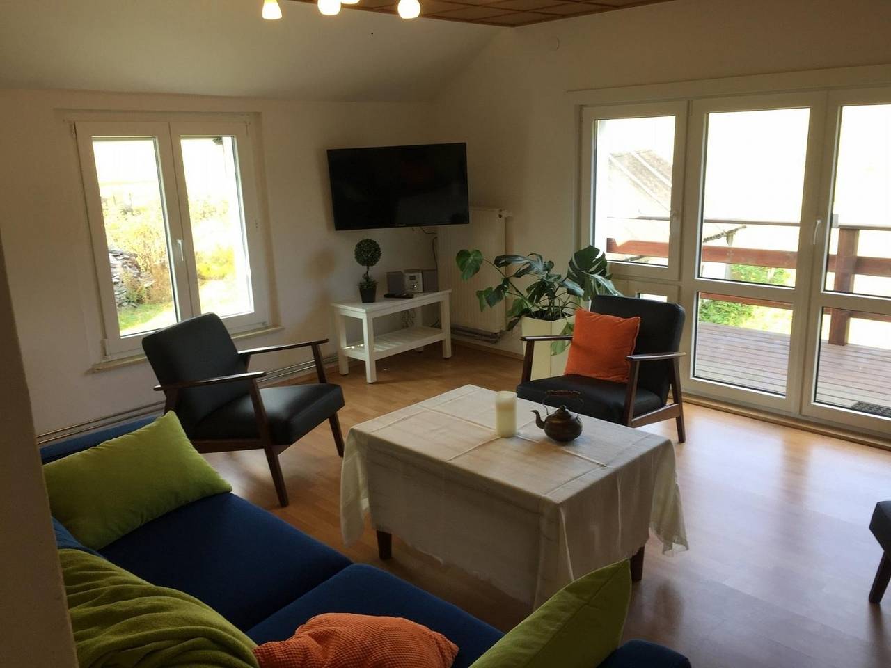 Ferienhaus Rennsteigblick in Sachsenbrunn, Rennsteig