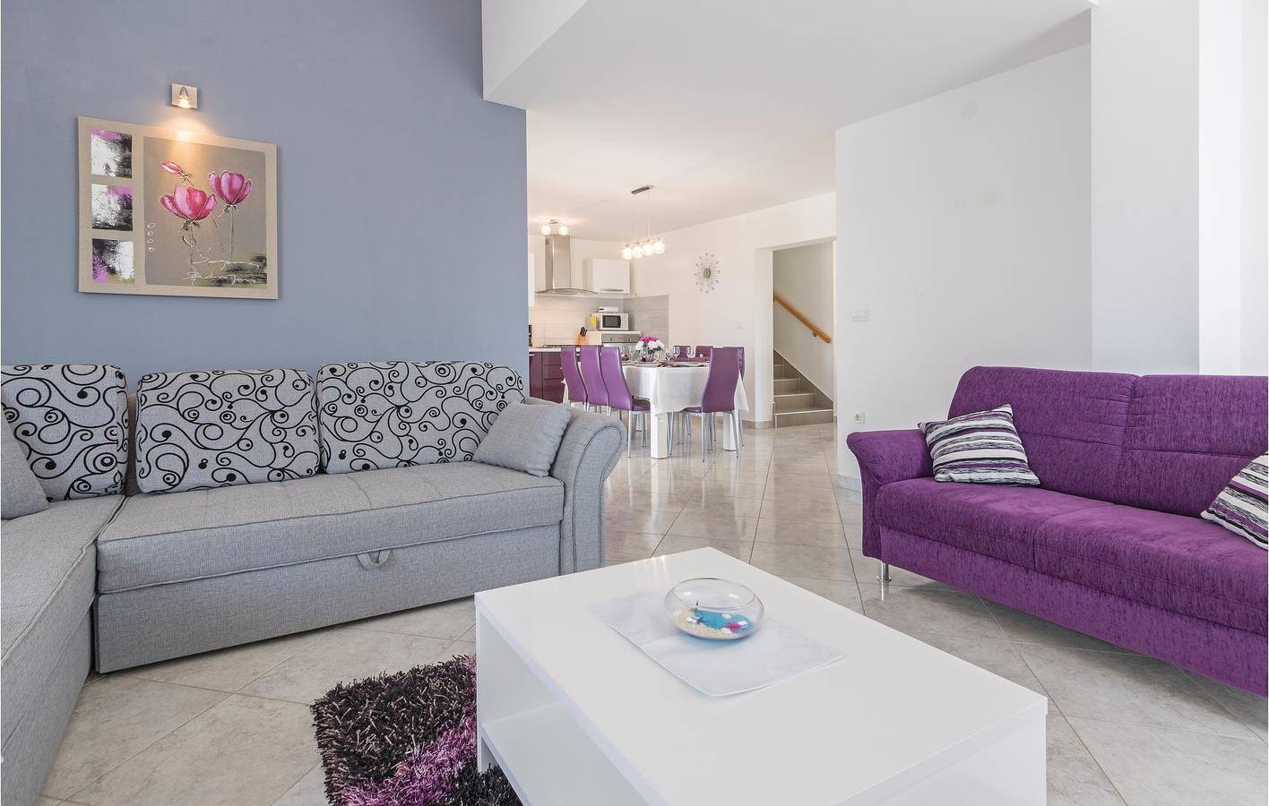 Reizende 2-Zimmer-Wohnung mit Pool und Terrasse, 500 m vom Stadtzentrum von Muntic entfernt in Muntic, Südküste Istrien