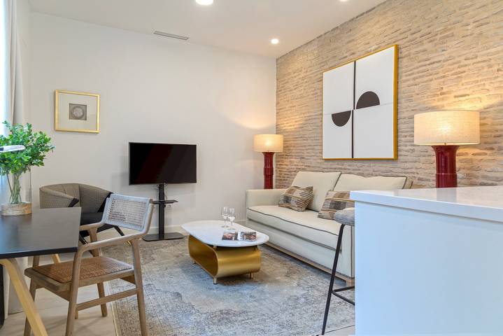 Ferienwohnung für 3 Personen, mit Terrasse in Sevilla