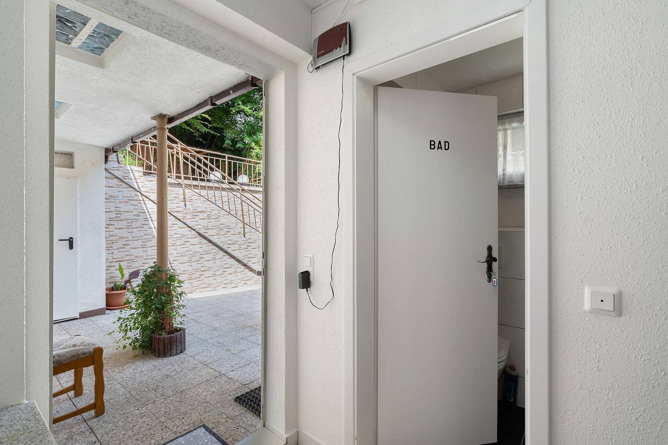 Zimmer 7 mit Gemeinschaftsterrasse und Wlan in Baden-Baden, Nordschwarzwald